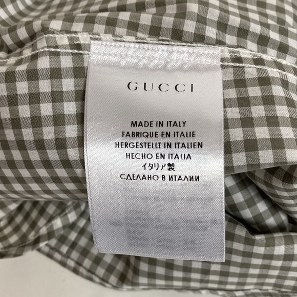 Gucci Dress Shirt slim fit Men’s size 39 / 15.5 - Picture 9 of 11